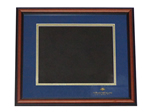 Frame Degree Classic Wood Brown Dbl Mat Crested
